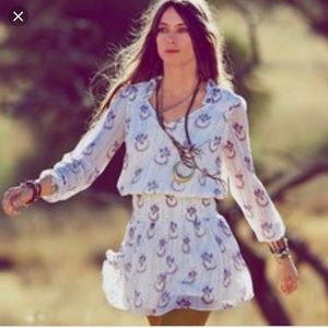 Rare Free People Wild Horses Dress